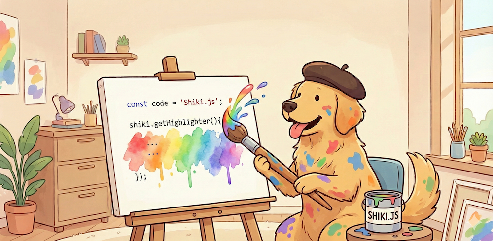 使用 Shiki.js 對網頁上的程式碼進行著色